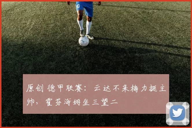 原创 德甲联赛：云达不来梅力挺主帅，霍芬海姆坐三望二